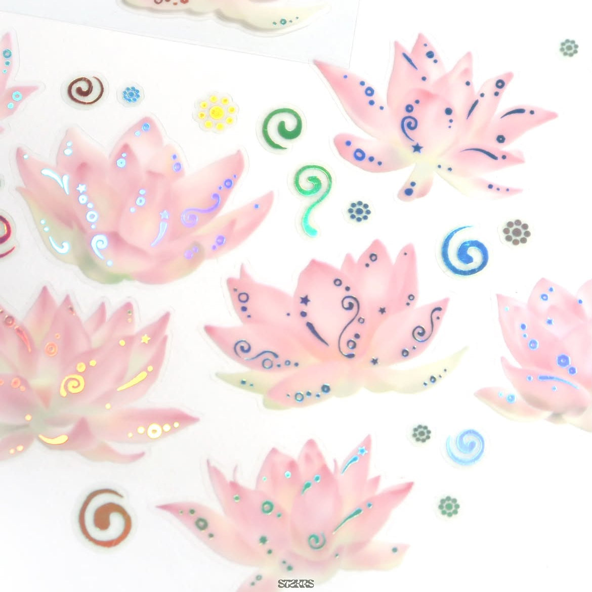 [St2krs] Lotus Flower Sticker