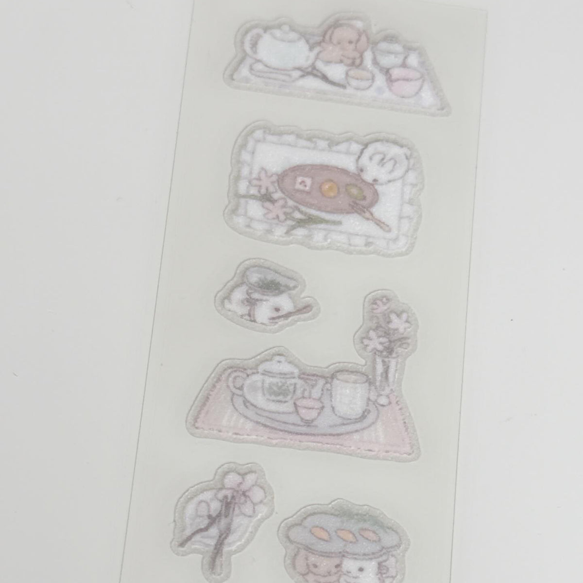 [Tanpopo] Bunny Tea Sticker