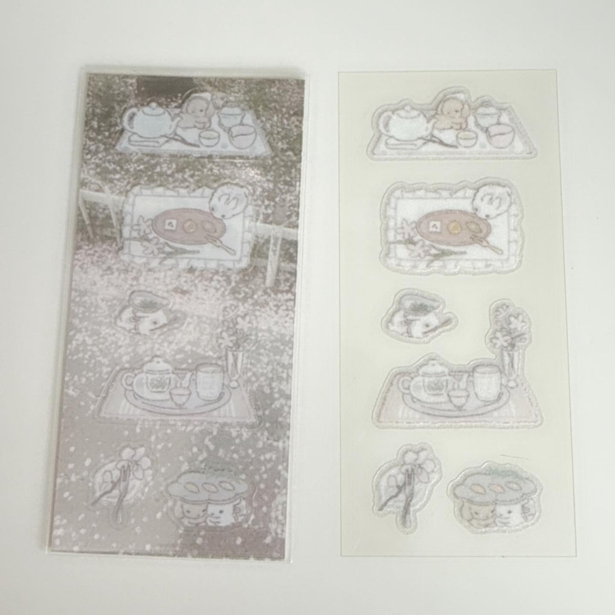 [Tanpopo] Bunny Tea Sticker