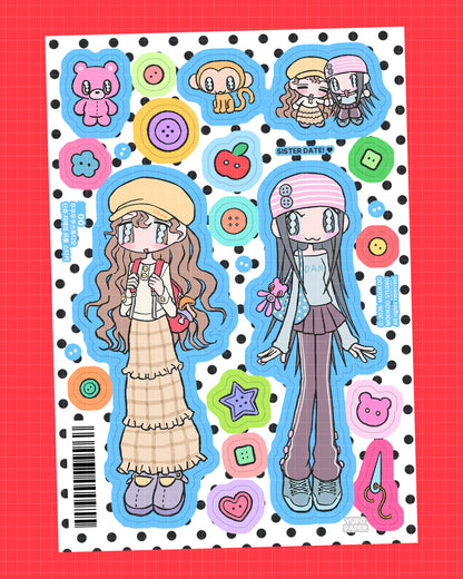 [Mookoo] Danchu Sister Sticker
