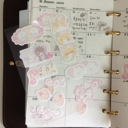 [Tanpopo] Cute Animal Sticker