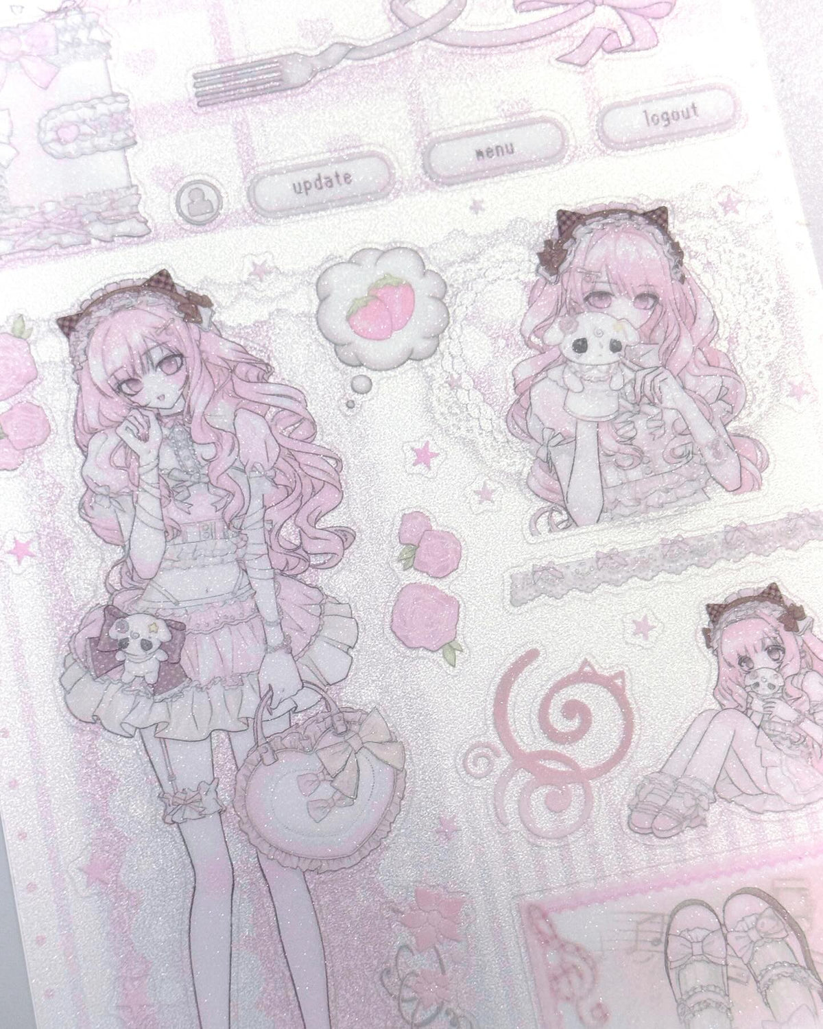 [Muavitz] Love Diary Sticker