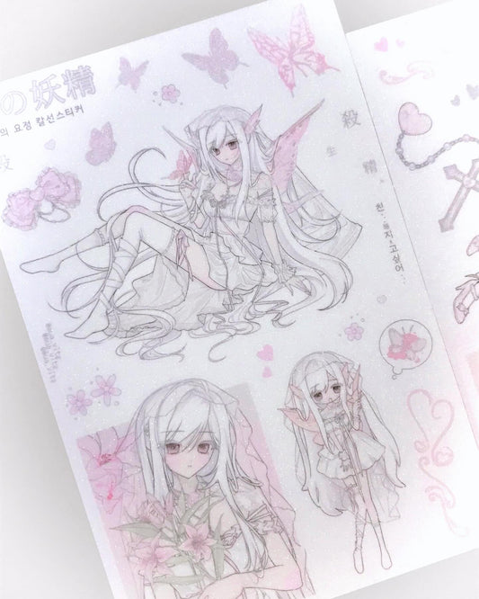 [Muavitz] Flower Fairy Sticker
