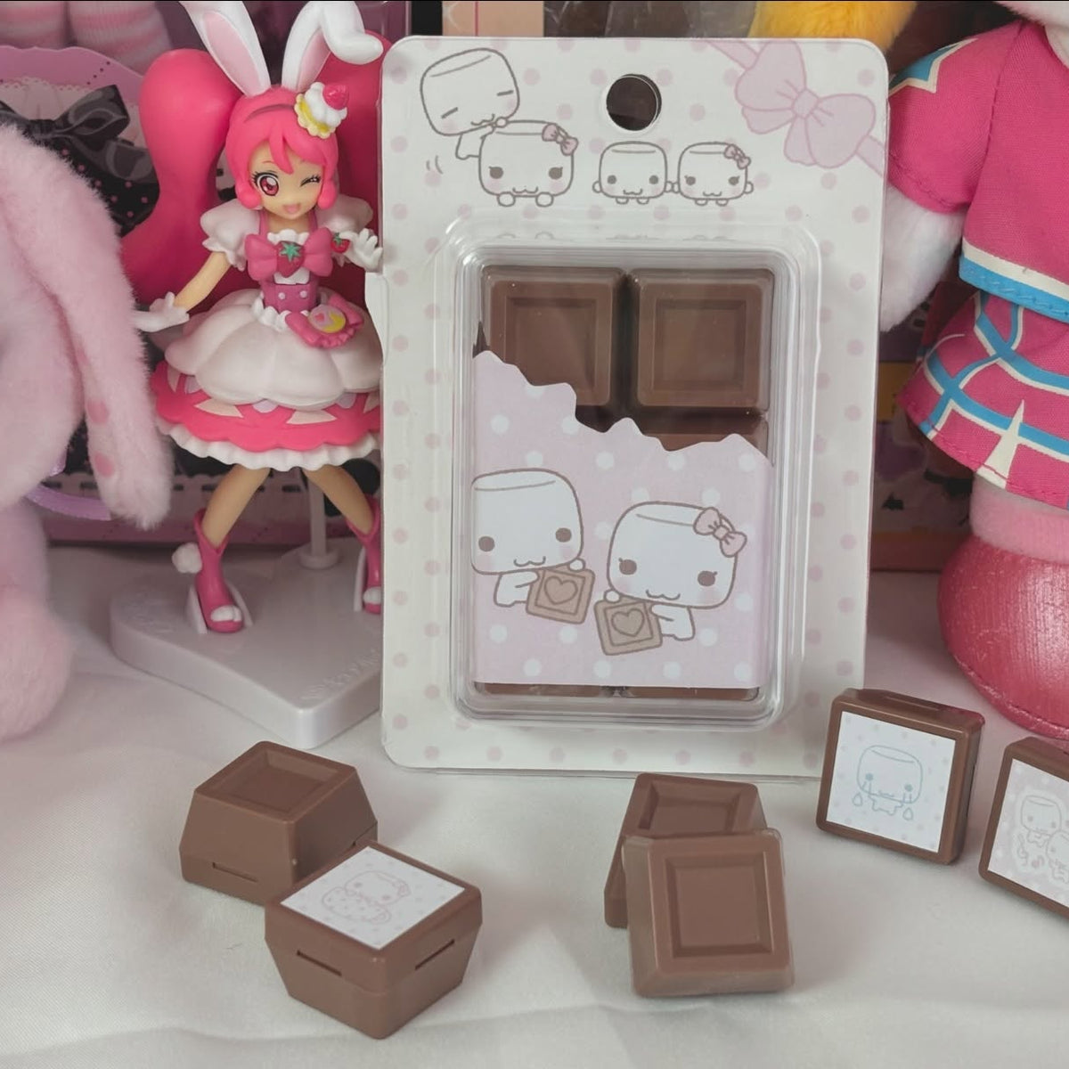 [Wansoclub] Chocolate Marshmallow Stamp Set