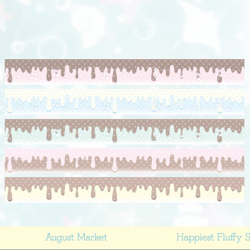 [Happiest] Melt Chocolate Masking Tape