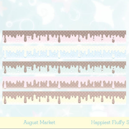 [Happiest] Melt Chocolate Masking Tape