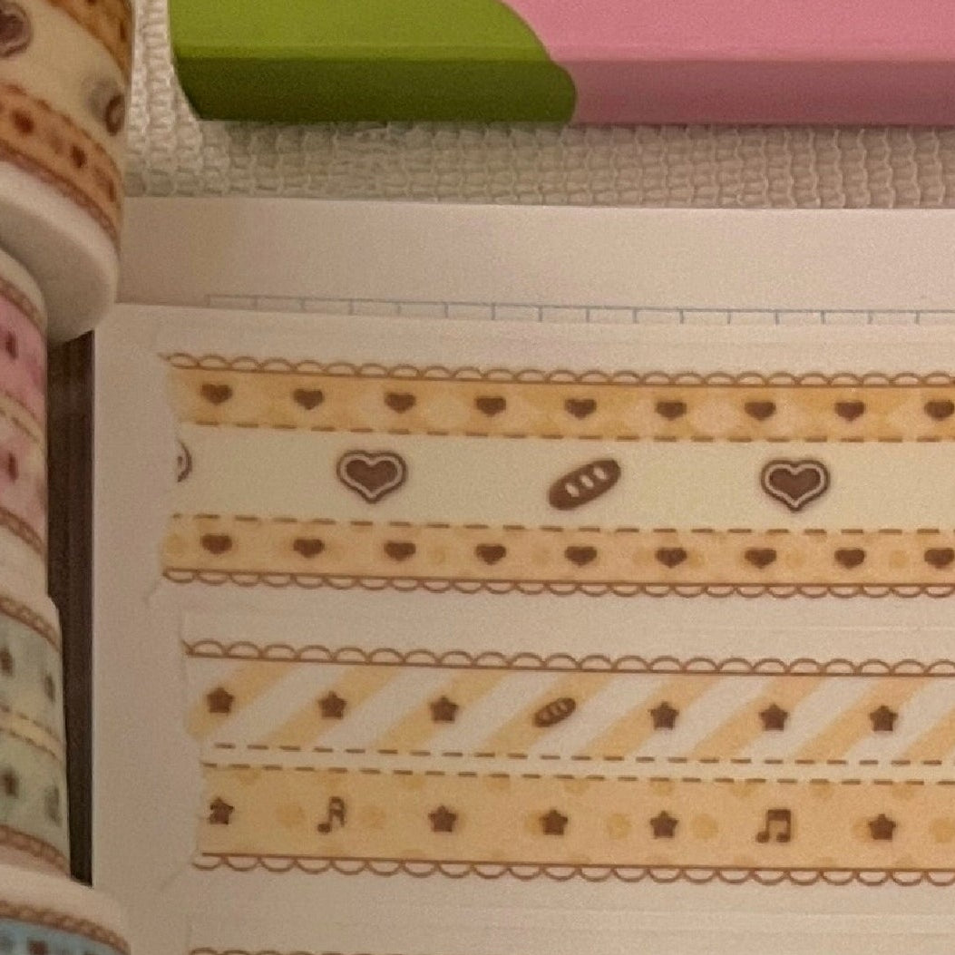 [Waytoofetch] Strawberry Pudding Masking Tape