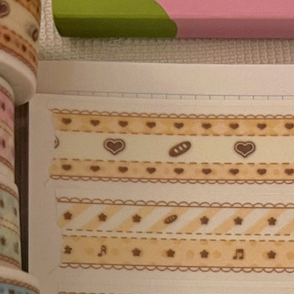 [Waytoofetch] Strawberry Pudding Masking Tape