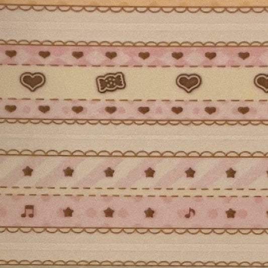 [Waytoofetch] Strawberry Pudding Masking Tape