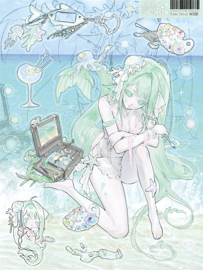 [Huaeart] Ocean Canvas Sticker