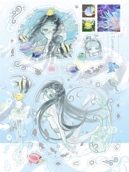 [Huaeart] Reflection of Summer Sticker