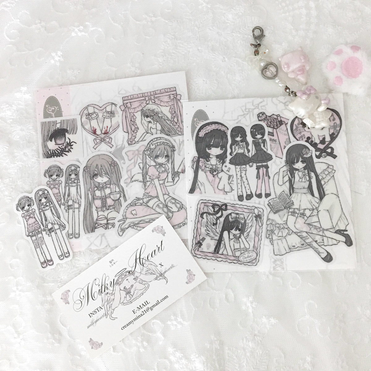 [Milky Heart] Fragments Of My Life Sticker