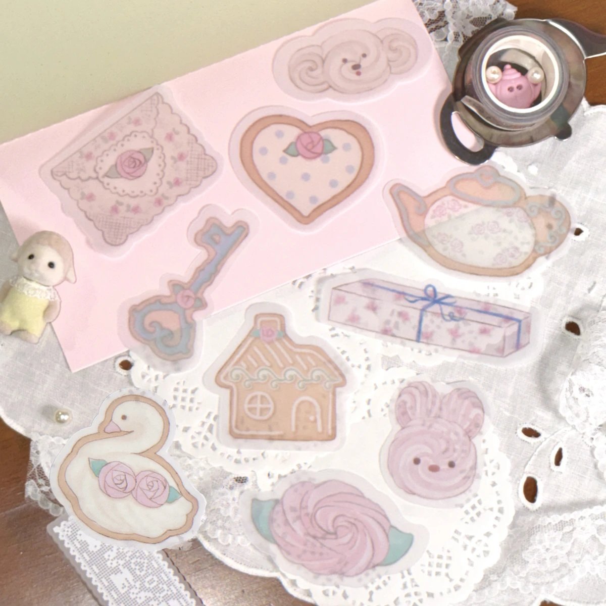 [Todakki] Sulfate Paper Sticker 10p