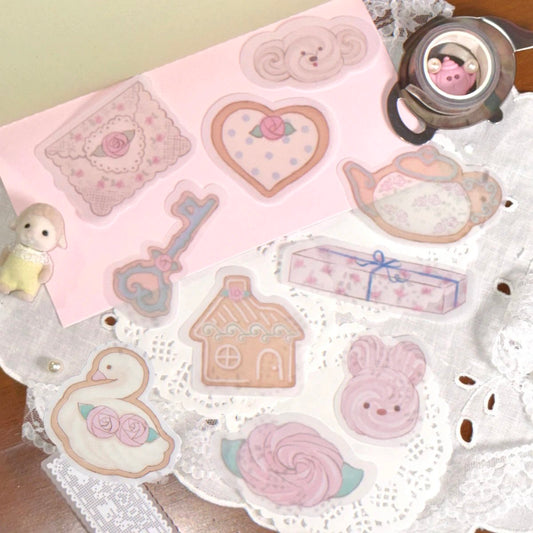 [Todakki] Sulfate Paper Sticker 10p