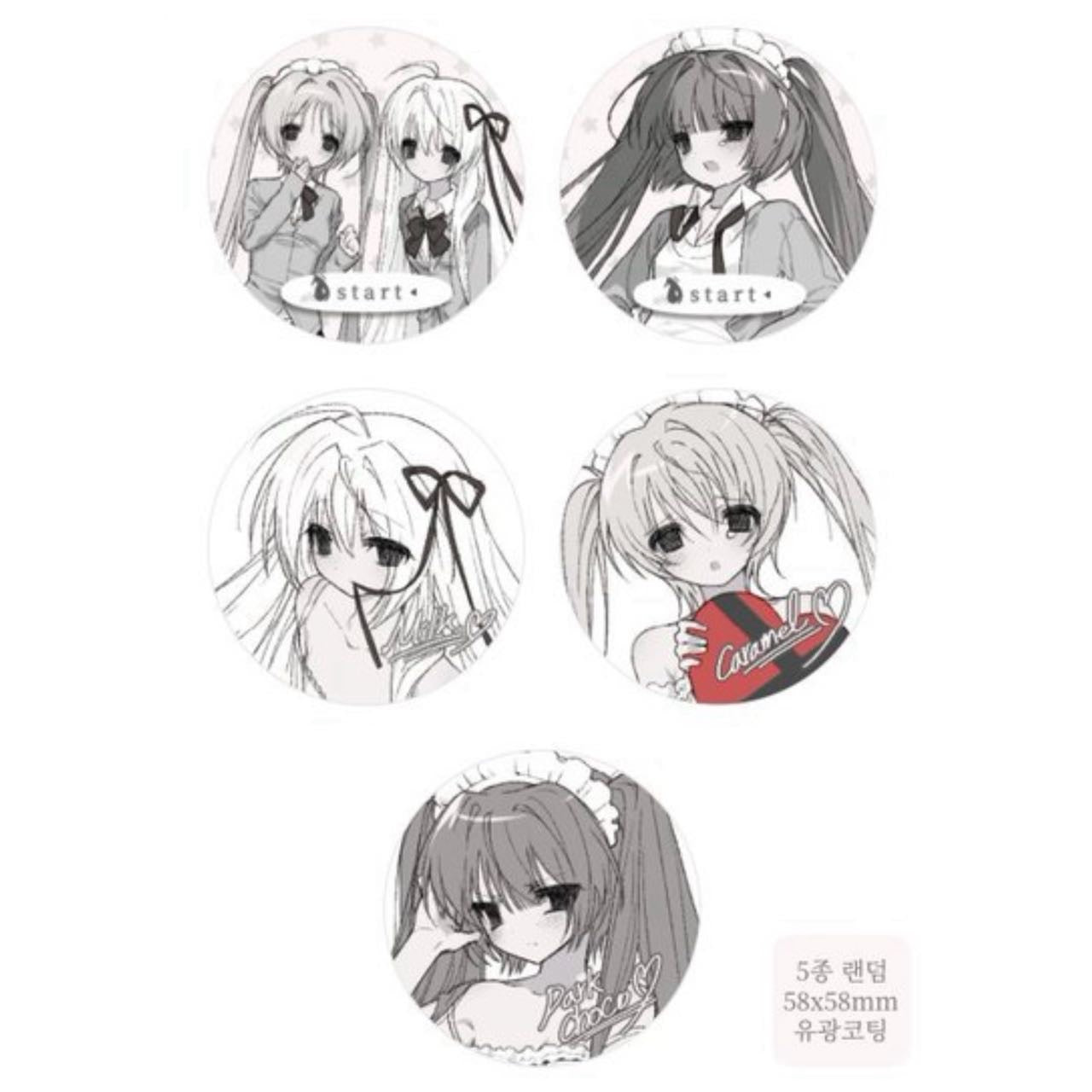 [Lovu Hime] Random Pin Button