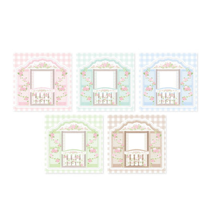 Pearly Button Vintage Window Memo Sticker Pack