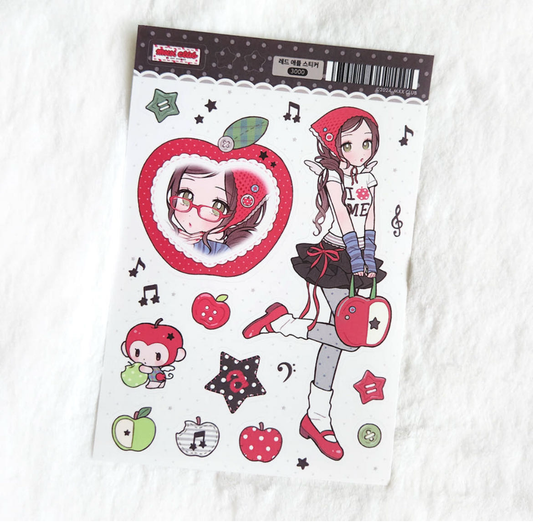 Mxx Club Apple Sticker