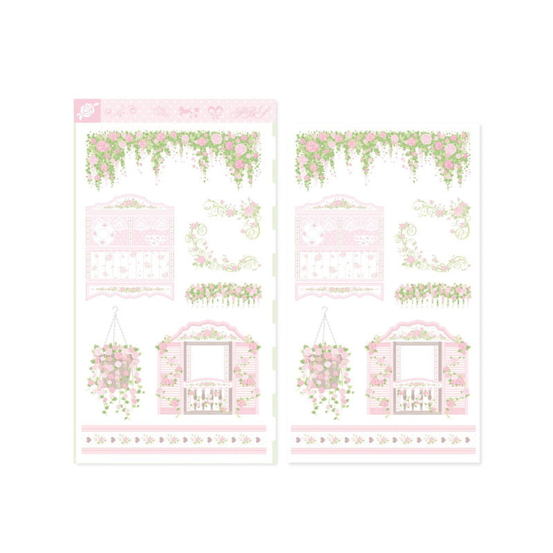 Pearly Button Cottage Garden Objects Sticker