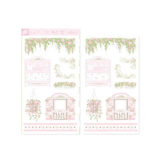 Pearly Button Cottage Garden Objects Sticker