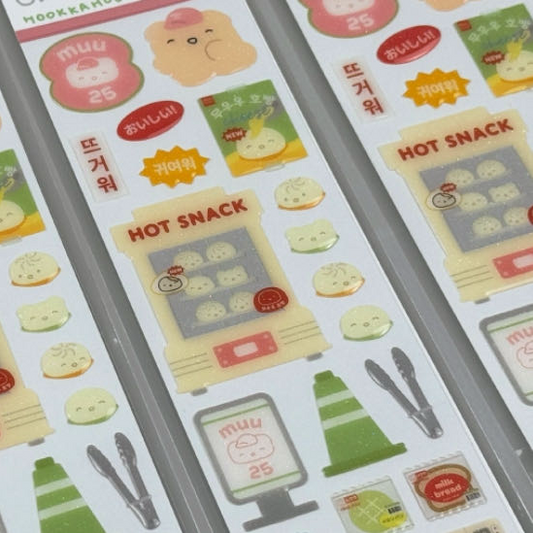 Hooka Studio Snack Resin Sticker