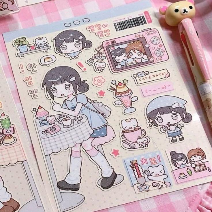 Malangcong Cafe Wings Sticker