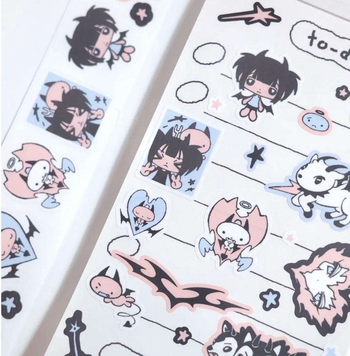 [Siljong] Demon Friends Kiss Cut Tape