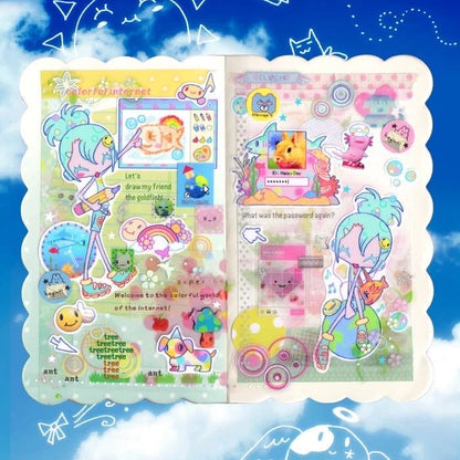 [Jal Ja] Colorful Internet Sticker