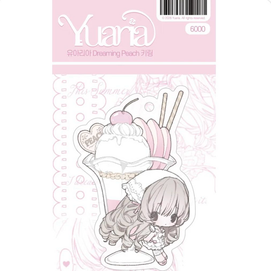 [Yuaria] Dreaming Peach Keychain