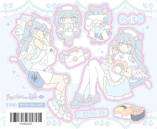 [Yuriaca] Kitty Angel Sticker