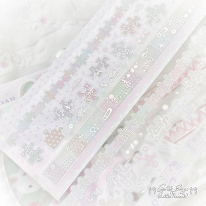 [Cherish] Patch Cotton Candy Puzzle Sticker
