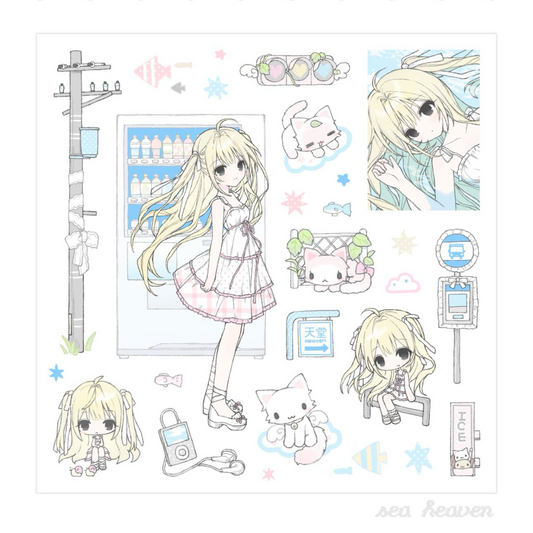 [Yurari] Summer Wind Sticker