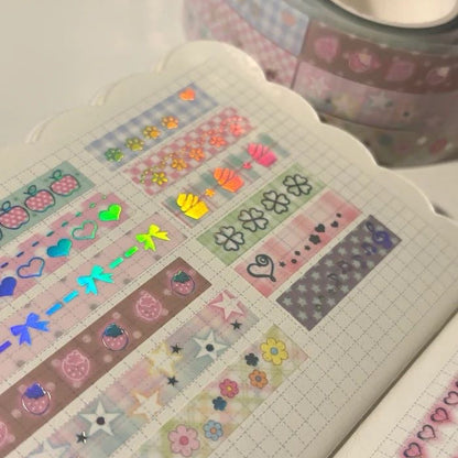 [Happiest] Soft Rectangle Kiss Cut Tape