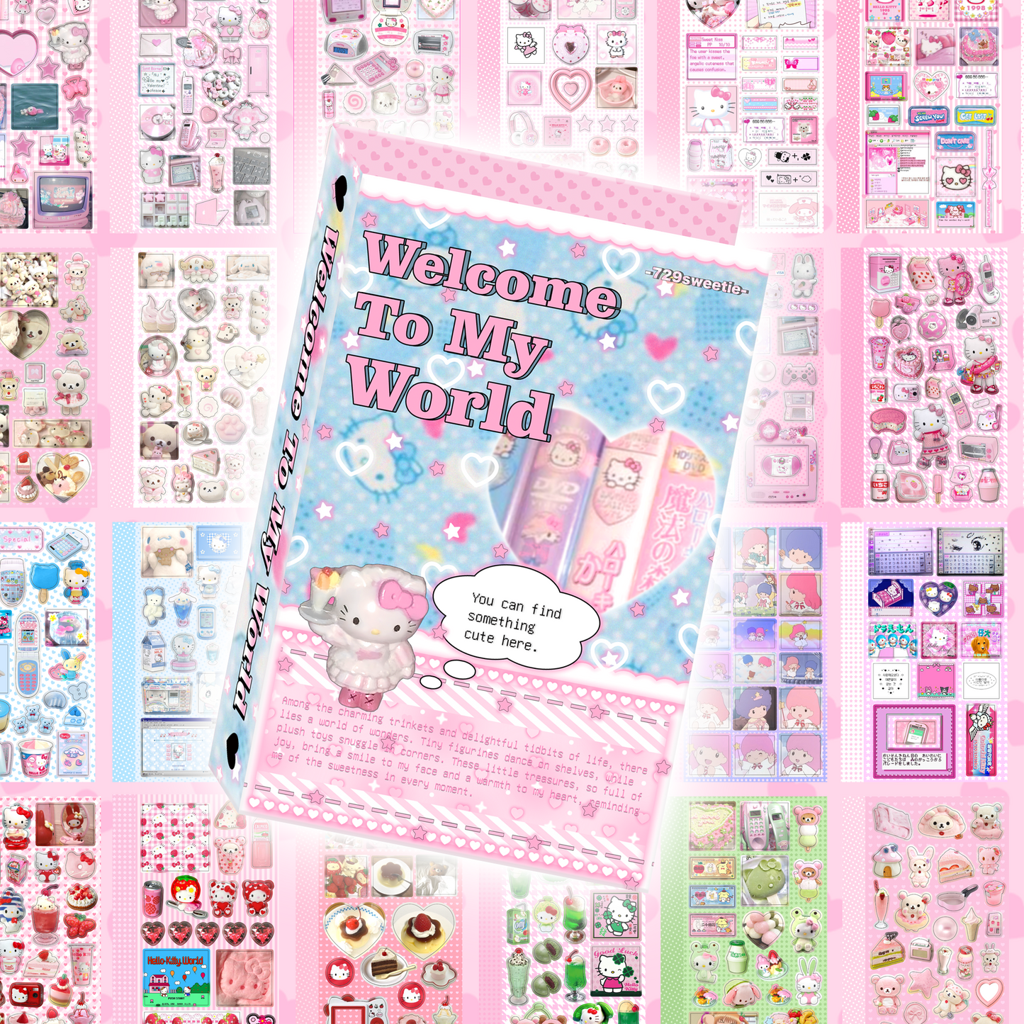 Sticker Book #8  [50 pages]