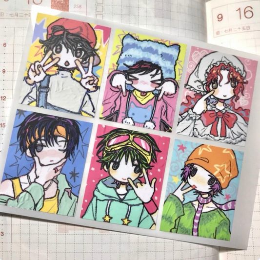 [Amustew] Hat Sticker