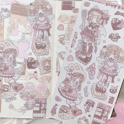 [Ako Aikong] Chocolate Angel Sticker