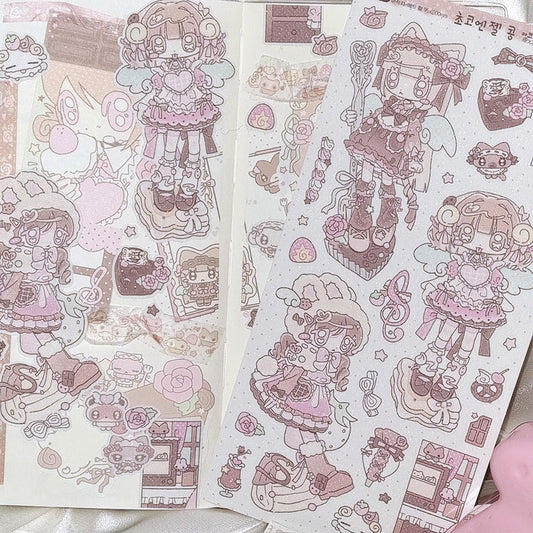 [Ako Aikong] Chocolate Angel Sticker