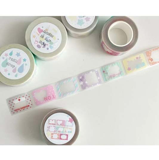 Sweets Shop Frame Kiss Cut Sticker