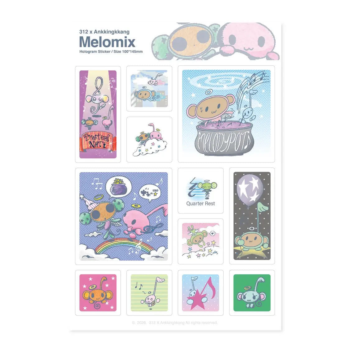 [Ankking] Melomix Sticker