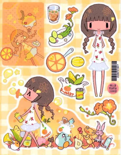 [Jal Ja] Fruits Sticker