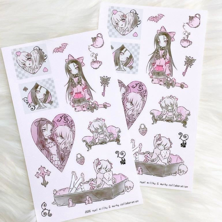 [Nyal] Millky & Murky Sticker