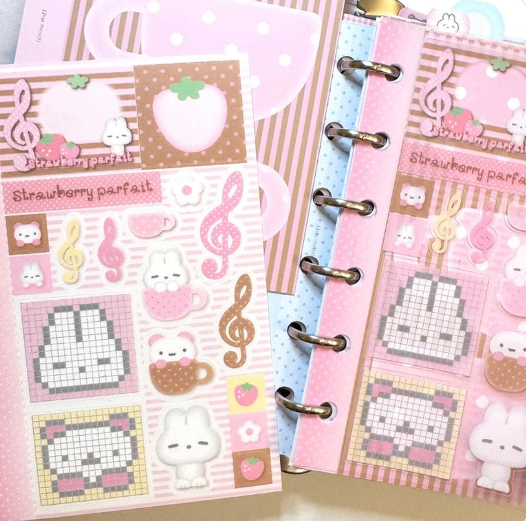 Slow Stuff Pink Velvet Cake Sticker