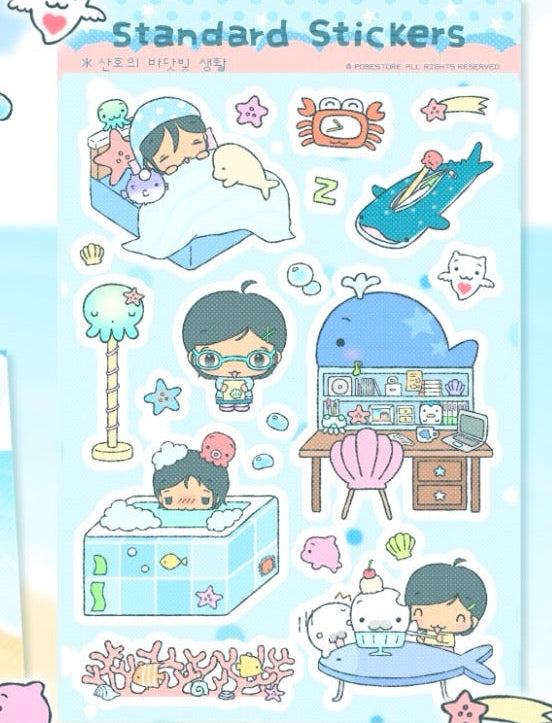 [Pobe] Sea Bedroom Sticker