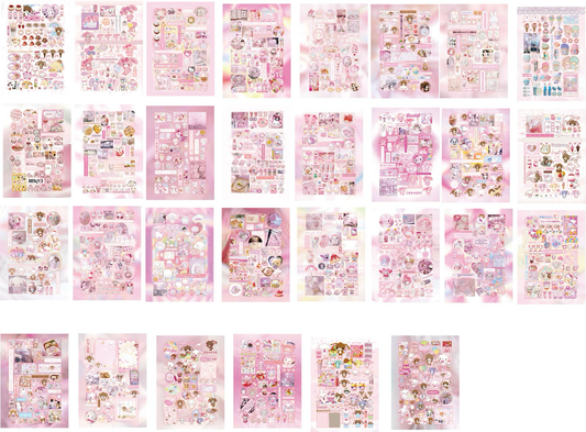 Sticker Book 30pages -New Cover