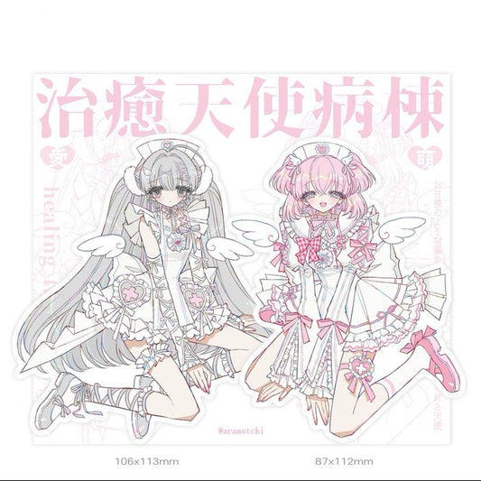 [Aranotchi] Healing Angel Sitting Sticker