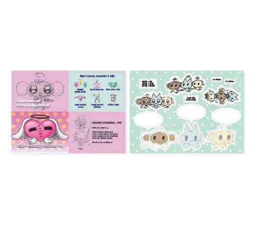 [Ankking] Monkey Sticker Pack 2p