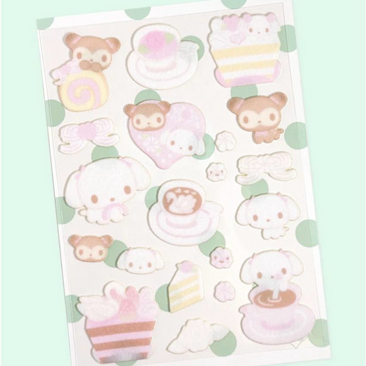 [Slow Stuff] Cafe Felt Sticker