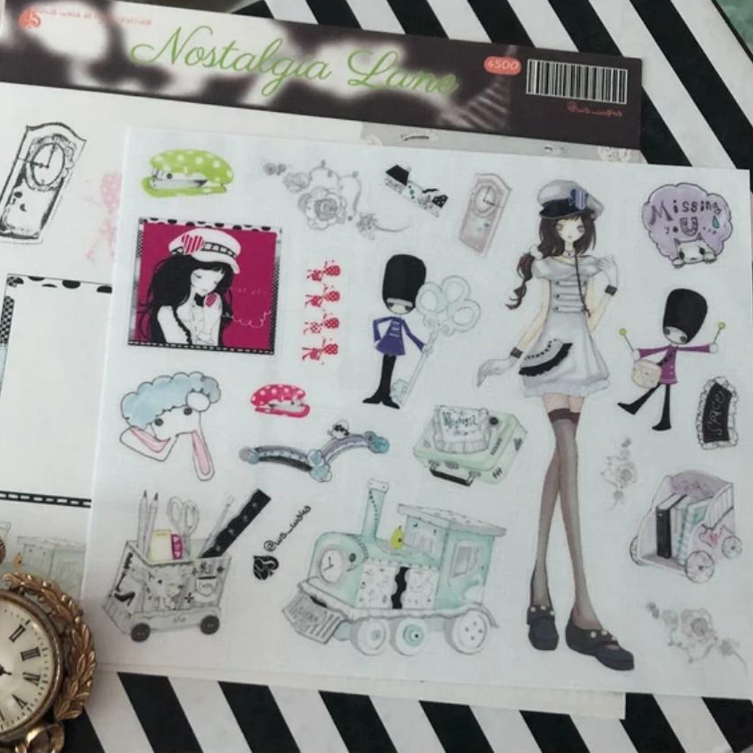 [Wasa] Nostalgia Lane Sticker