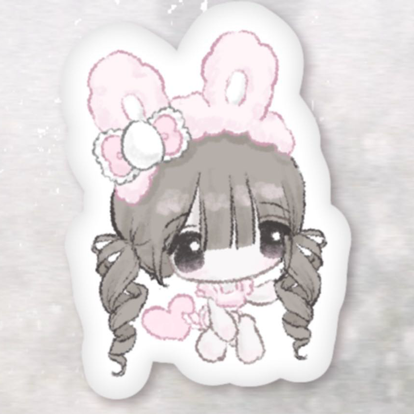 [Miryoco] Easter Rabbit Pillow Keyring