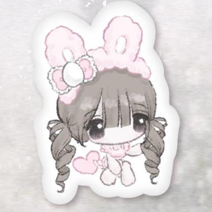 [Miryoco] Easter Rabbit Pillow Keyring