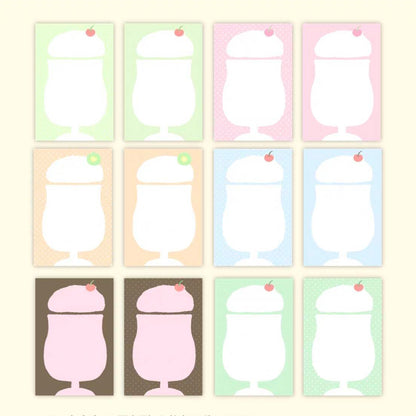 Heart Bunny A7 Soda Memo Pad